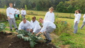Northampton Community College culinary students practices farm-to-table cooking strategies