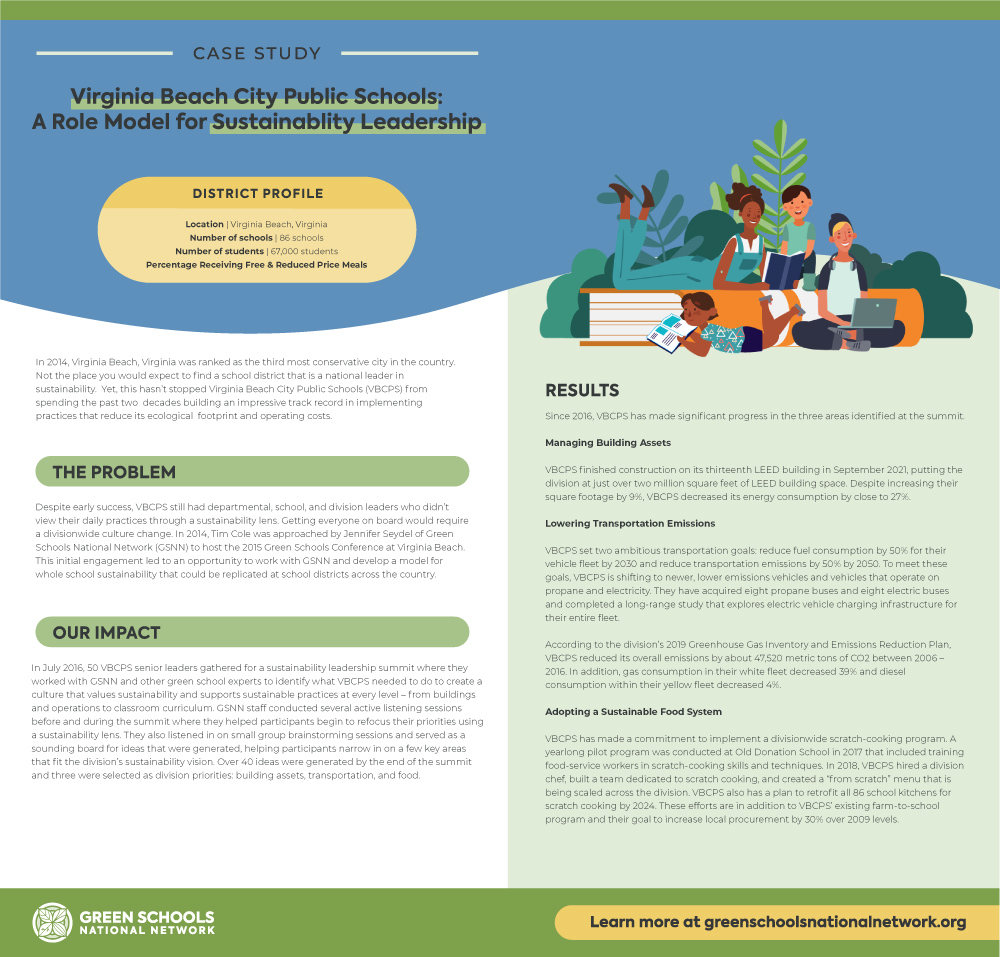 Green Schools Case Study - Virginia Beach City Public Schools